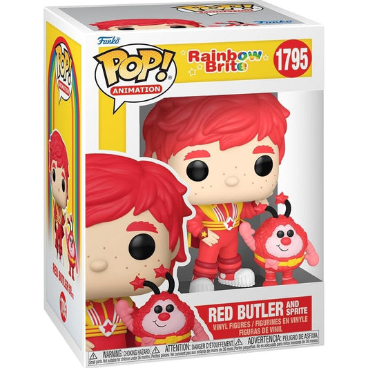 Rainbow Brite Red Butler & Sprite Romeo Vinyl Figures - Funko - POP! Animation #1795