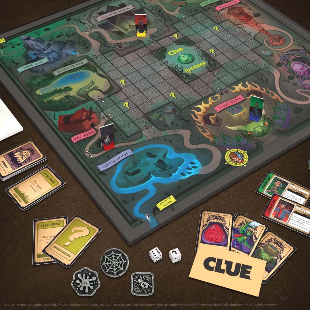 Clue: Goosebumps Edition Board Game - USAopoly