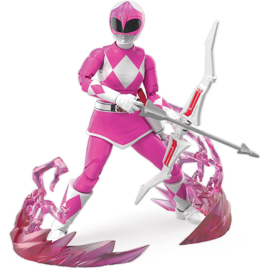 Power Rangers Mighty Morphin Pink Ranger 6" Deluxe Action Figure - Hasbo Lightning Collection