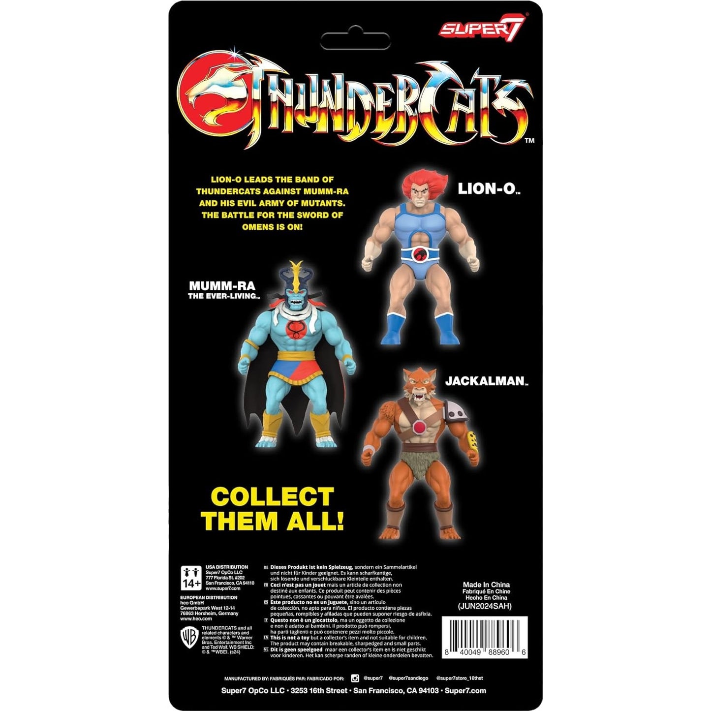 ThunderCats Evil Mutants Jackalman Action Figure - Super7 - Vintage Collection Wave 1