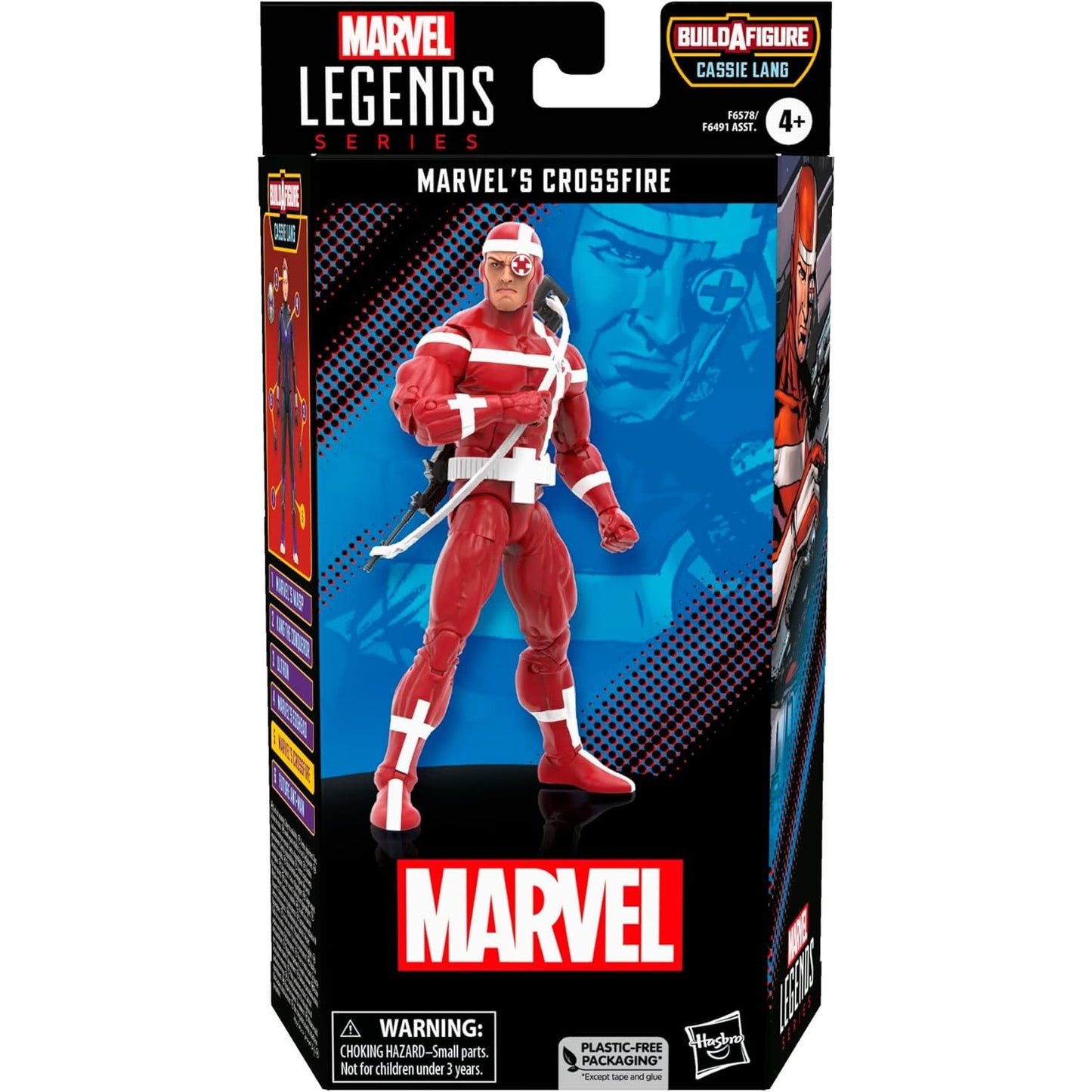 Marvel Comics Crossfire Action Figure Cassie Lang BAF - Hasbro - Marvel Legends