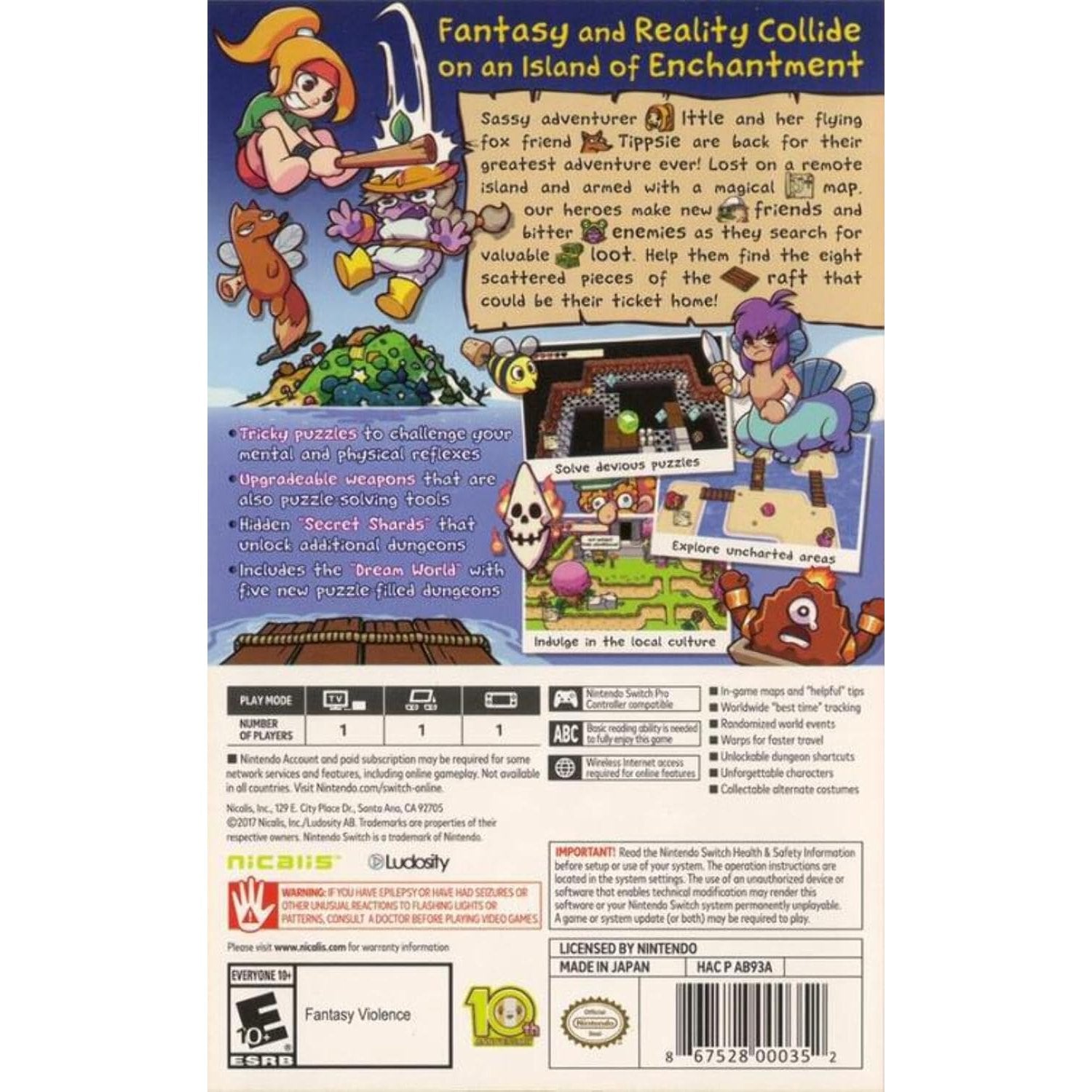 Ittle Dew 2+ - Nintendo Switch - Nicalis