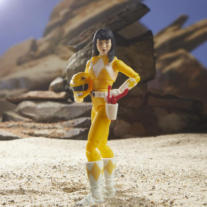 Power Rangers Yellow Ranger Action Figure - Hasbro - Lightning Collection