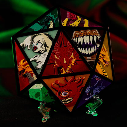 Dungeons & Dragons D20 Medallion - Fanattik Collectibles - Numbered Limited Edition!