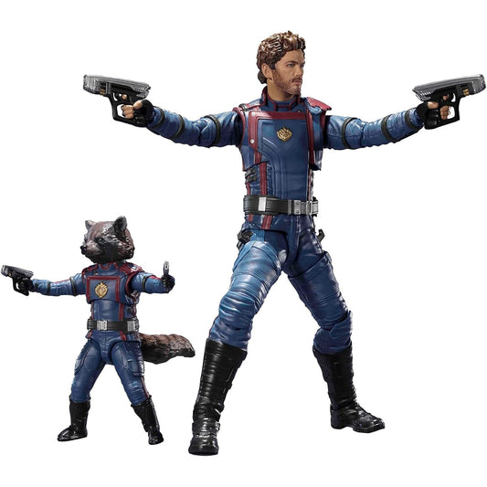 Guardians of the Galaxy Vol. 3 Star-Lord & Rocket Raccoon Action Figure - Bandai Spirits - S.H.Figuarts