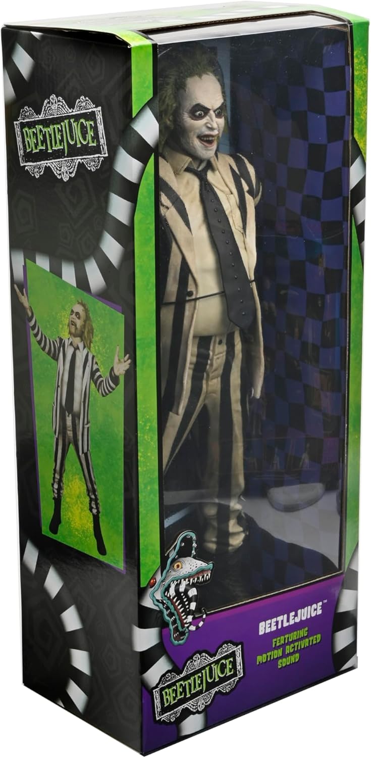 Beetlejuice 1988 Striped Suit Beetlejuice 1/4 Scale Figure