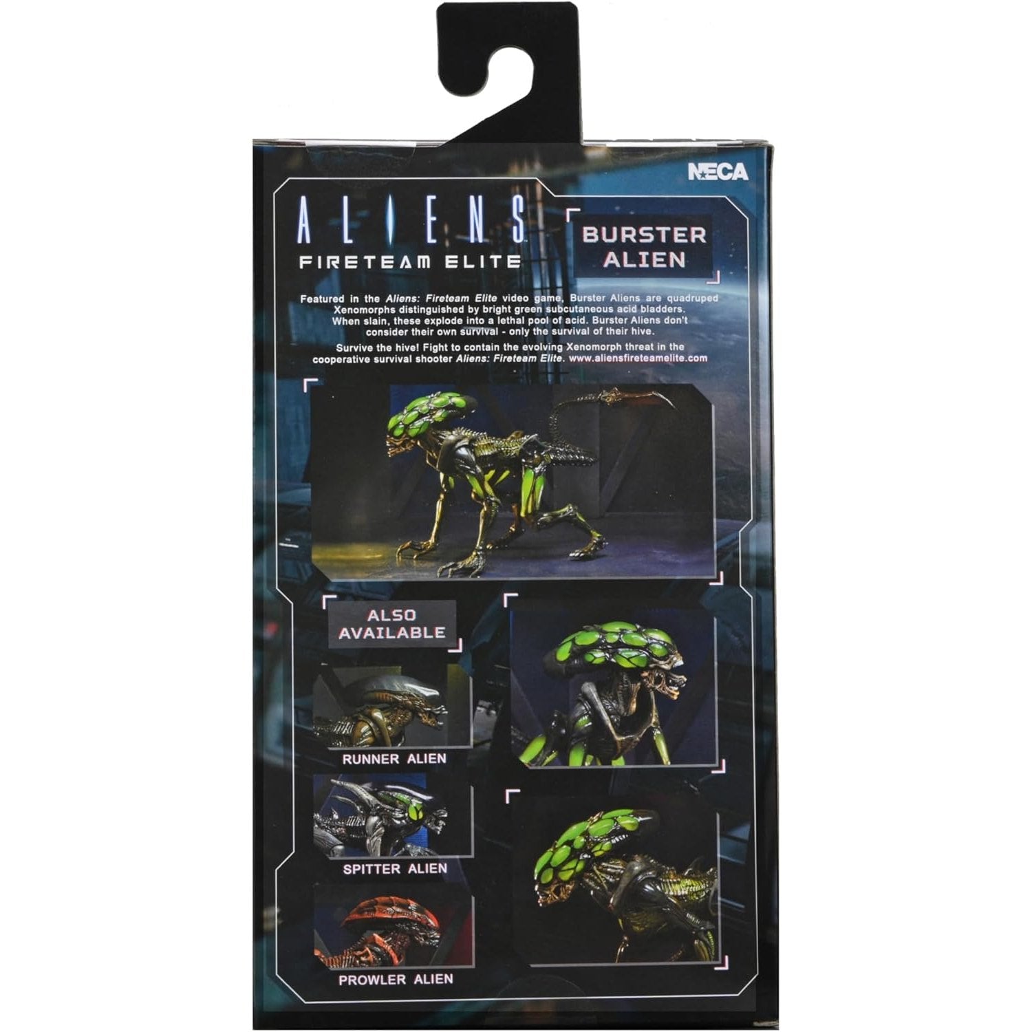 Aliens Fireteam Elite Burster Alien Action Figure - NECA