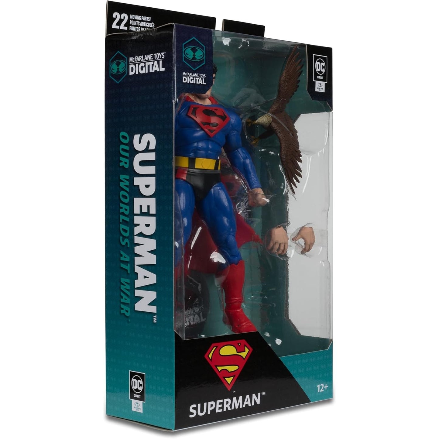 DC Multiverse Superman: Our Worlds at War Superman Action Figure - McFarlane Toys - Digital