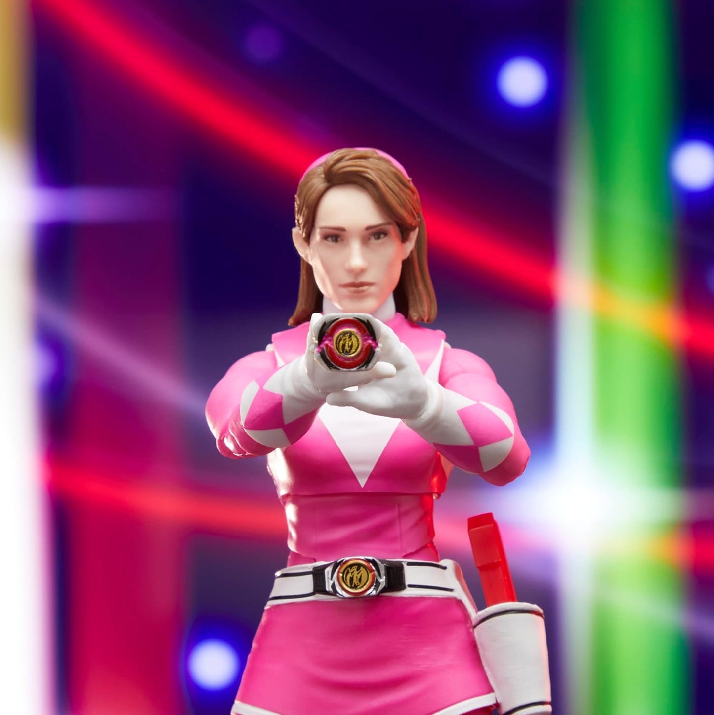 Power Rangers Mighty Morphin Pink Ranger 6" Deluxe Action Figure - Hasbo Lightning Collection