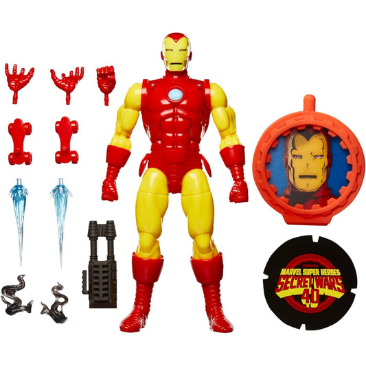 Secret Wars Iron Man Action Figure - Hasbro - Marvel Legends
