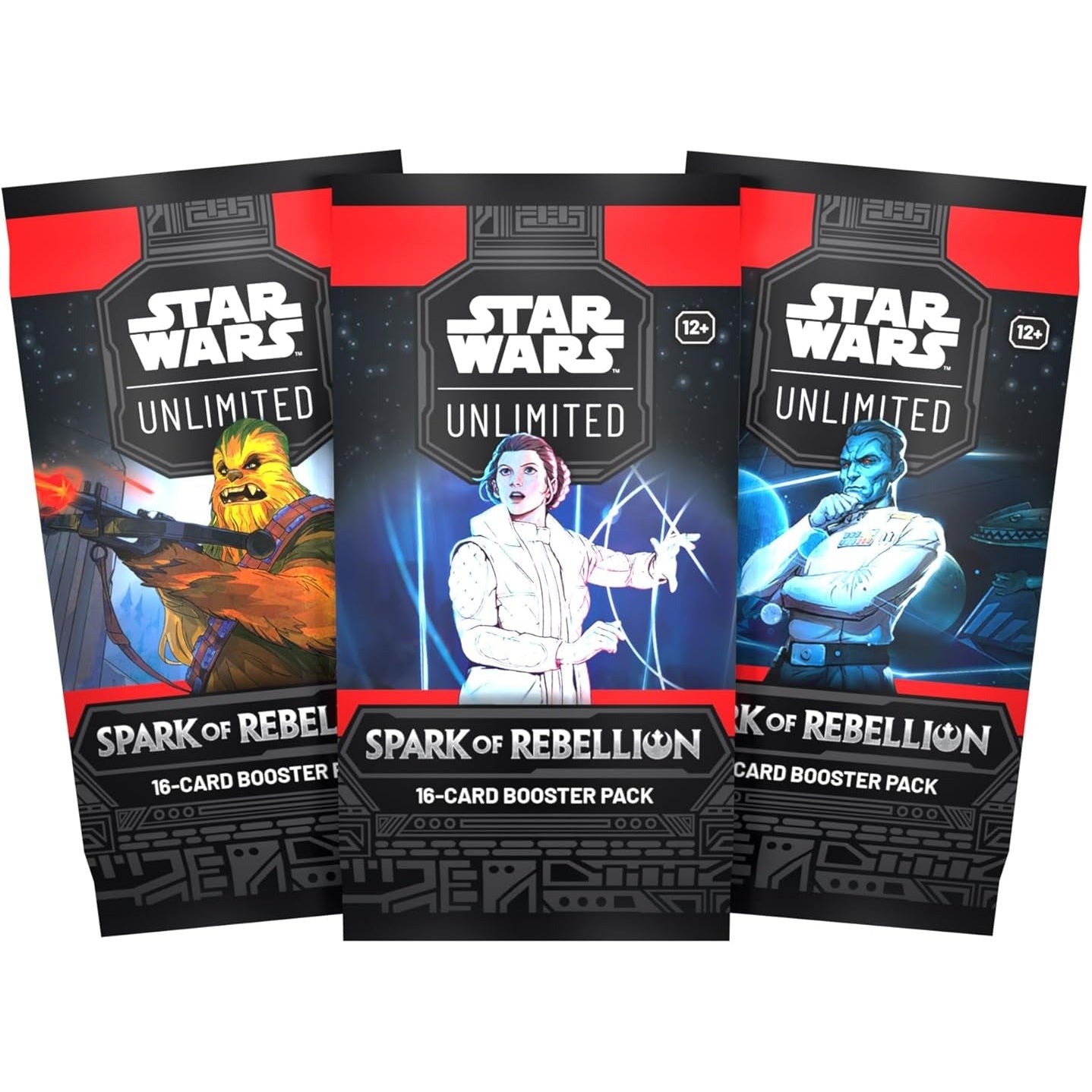 Star Wars Unlimited Spark of Rebellion 16-Card Booster Packs - Fantasy Flight Games