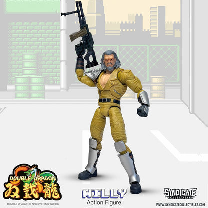 Double Dragon Willy Deluxe Action Figure - Syndicate Collectibles