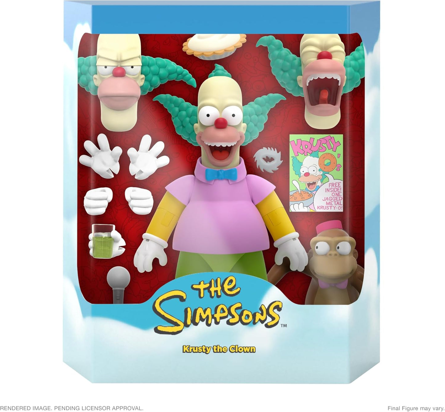 The Simpsons ULTIMATES! Krusty The Clown Wave 2 Figure