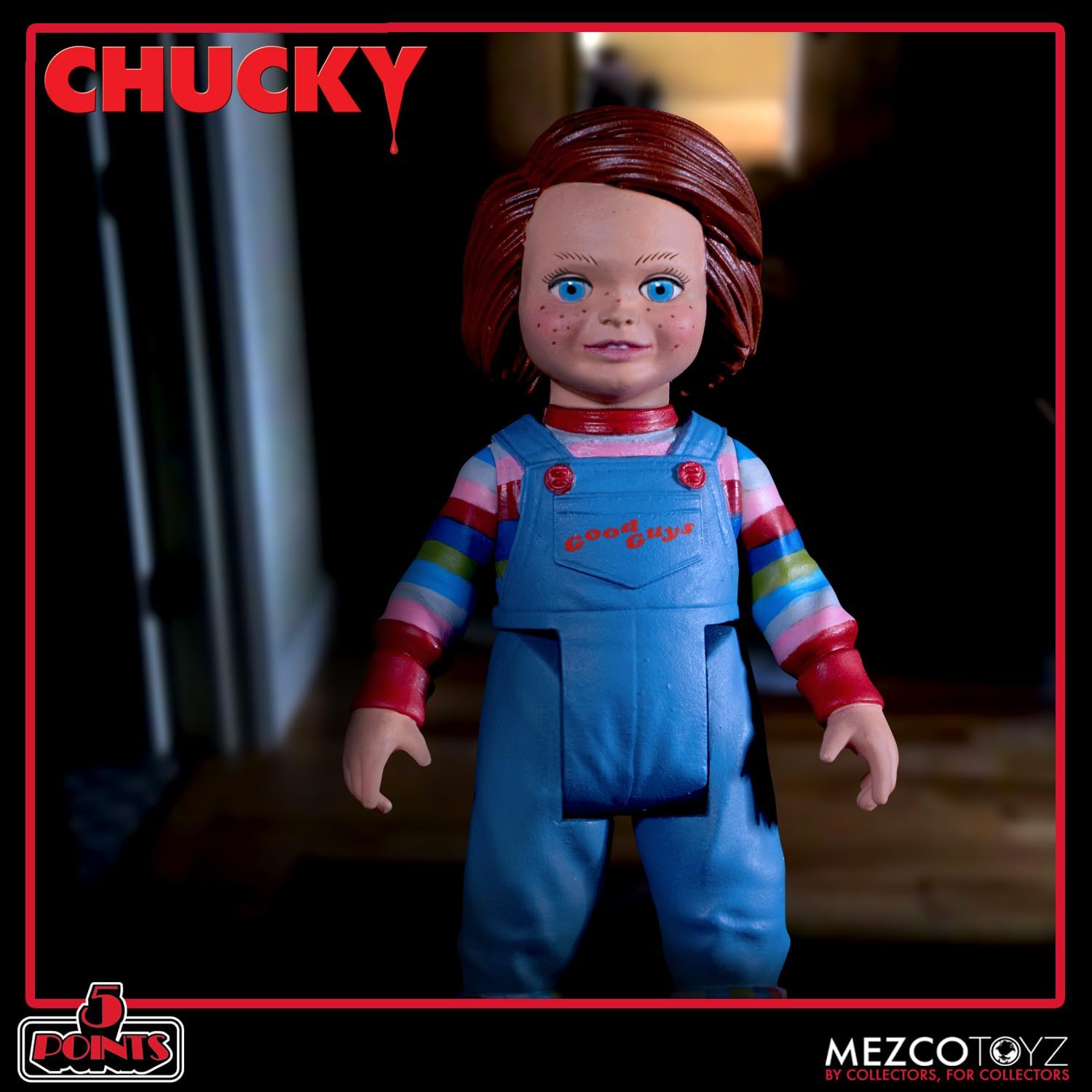 Child's Play Chucky Deluxe Figure Set - Mezco Toyz - 5 Points