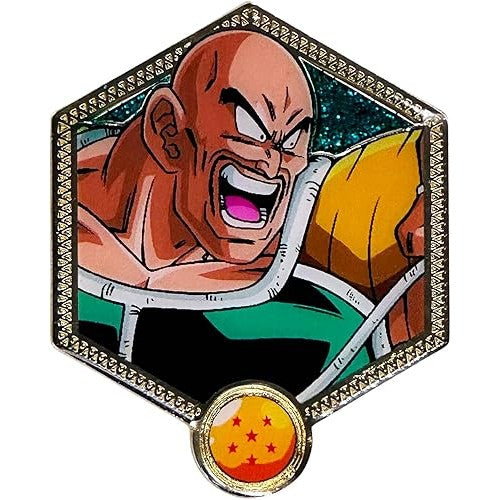 Dragon Ball Z Nappa Enamel Pin - Zen Monkey Studios - Golden Series 2