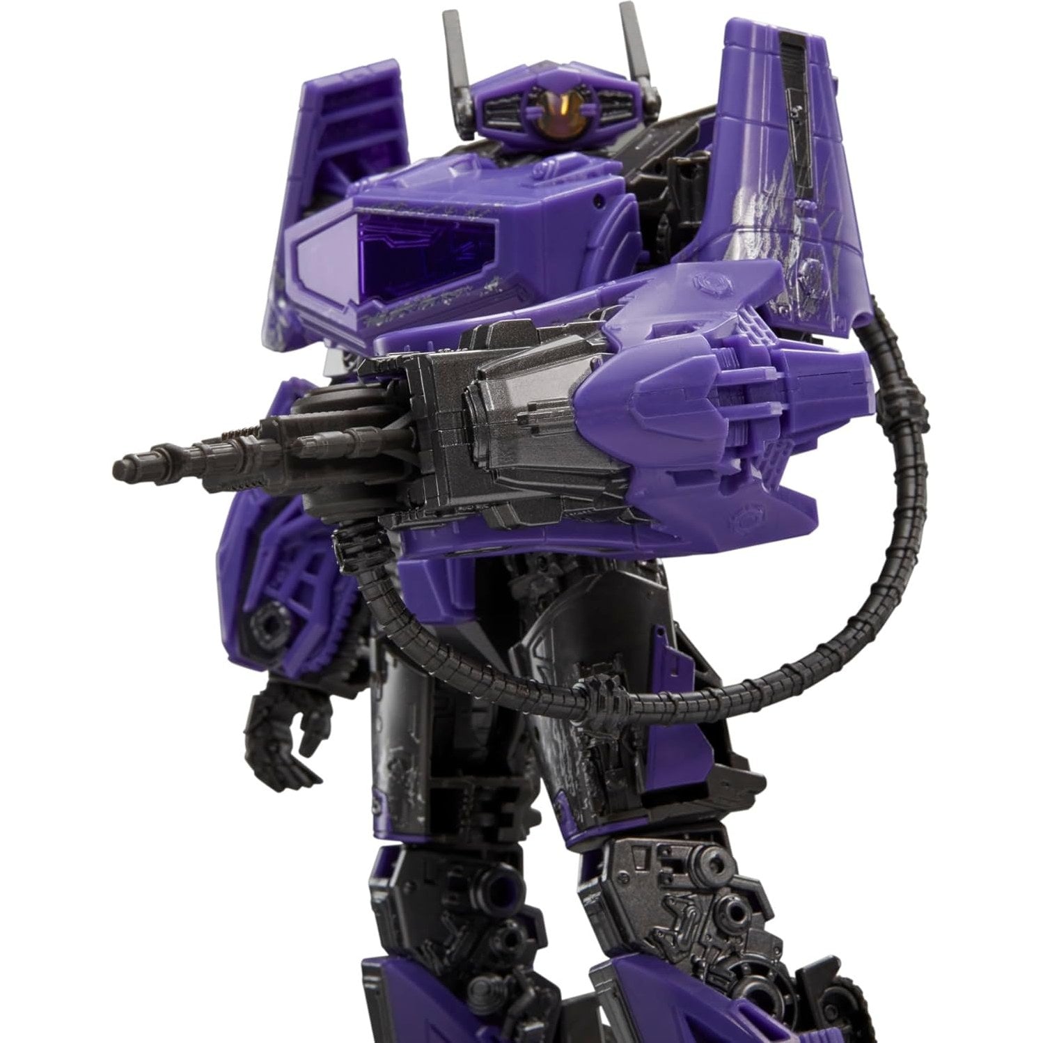 Transformers: Bumblebee Voyager Class Shockwave Action Figure - Takara Tomy, Hasbro Studio Series #110