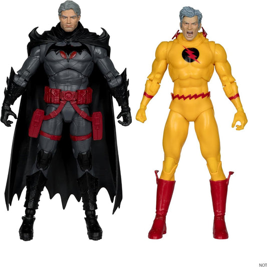 Flashpoint Batman Thomas Wayne vs. Professor Zoom Action Figure 2-Pack - McFarlane Toys - DC Multiverse