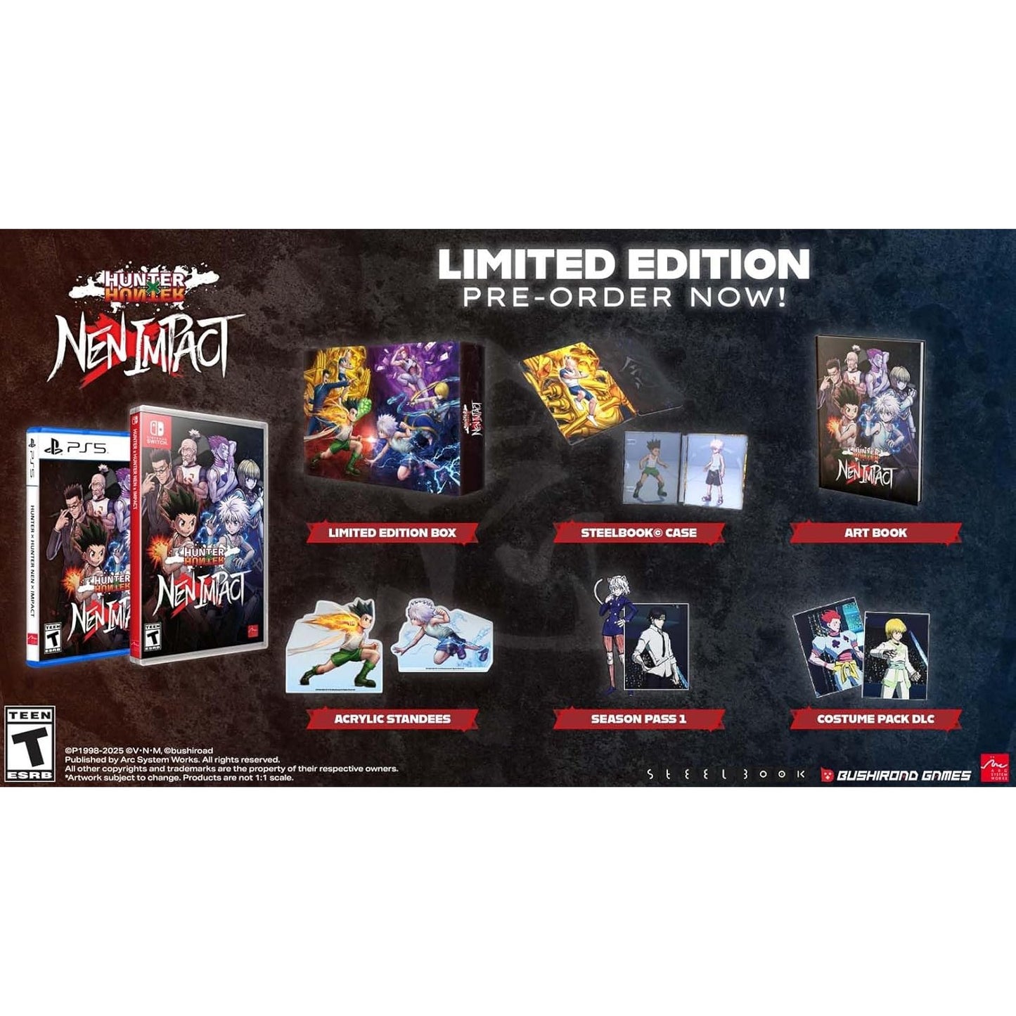 Hunter x Hunter Nen x Impact Limited Edition - PlayStation 5