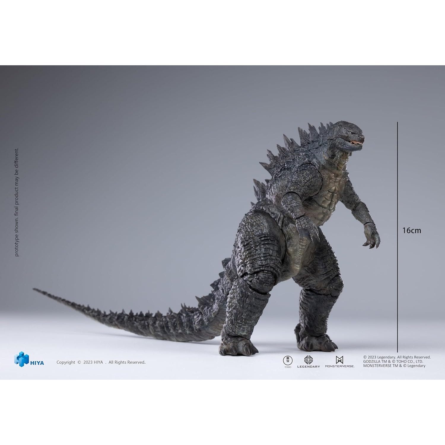 Godzilla 2014 Godzilla Action Figure - Hiya Toys: Exquisite Basic Series - PX Previews Exclusive!