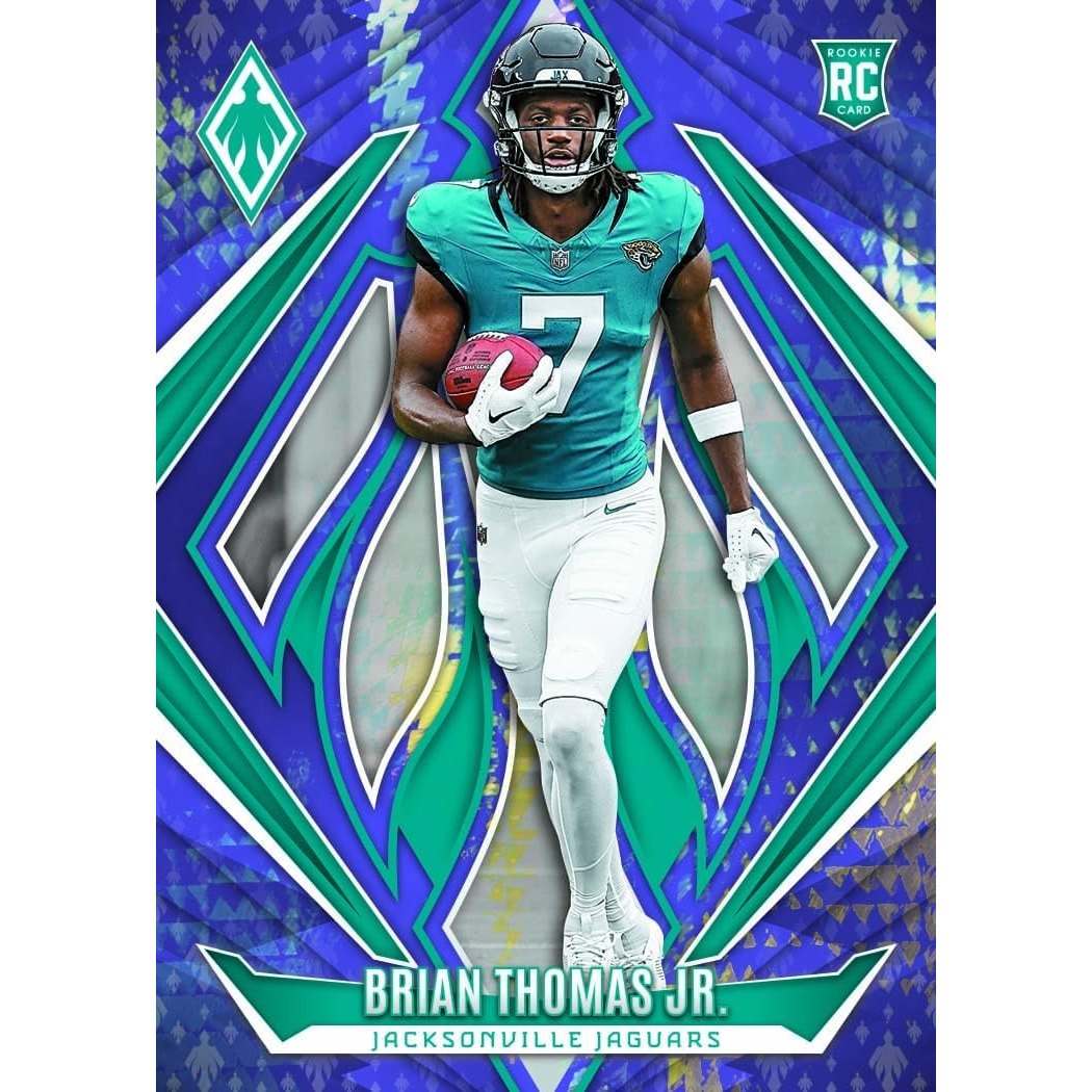 2024-25 Phoenix NFL Football Mega Box - 6 Packs, 42 Cards - Panini