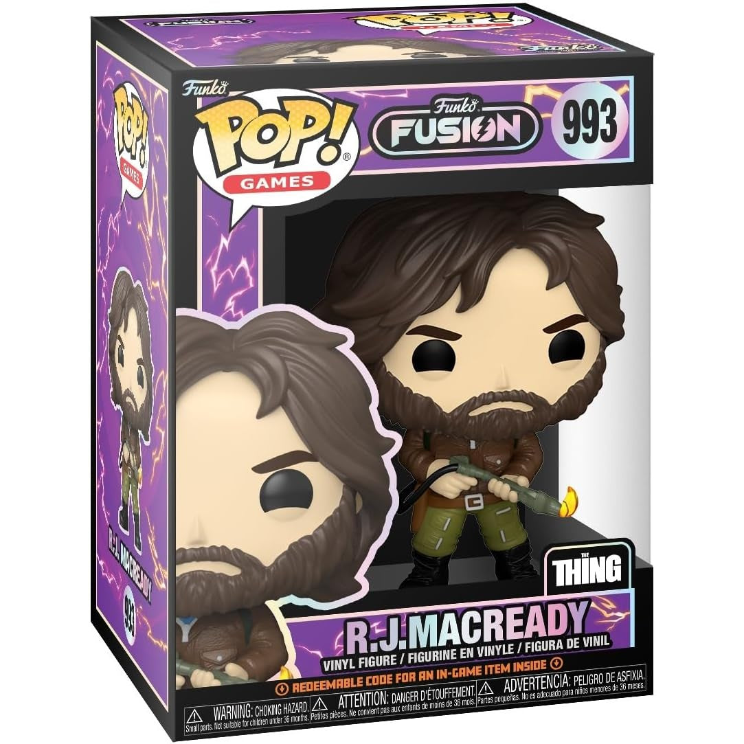 The Thing R.J. Macready Vinyl Figure - Funko Fusion - Pop! Games #993