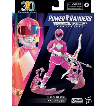 Power Rangers Mighty Morphin Pink Ranger 6" Deluxe Action Figure - Hasbo Lightning Collection