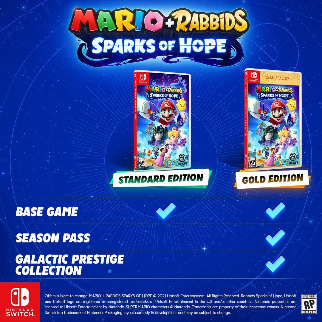 Mario + Rabbids Sparks of Hope Standard Edition - Nintendo Switch - Ubisoft