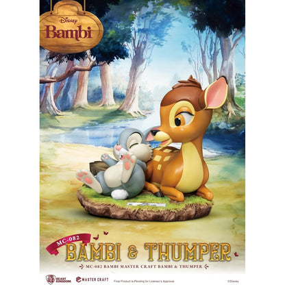Bambi & Thumper Limited Edition Statue - Beast Kingdom - Master Craft MC-082