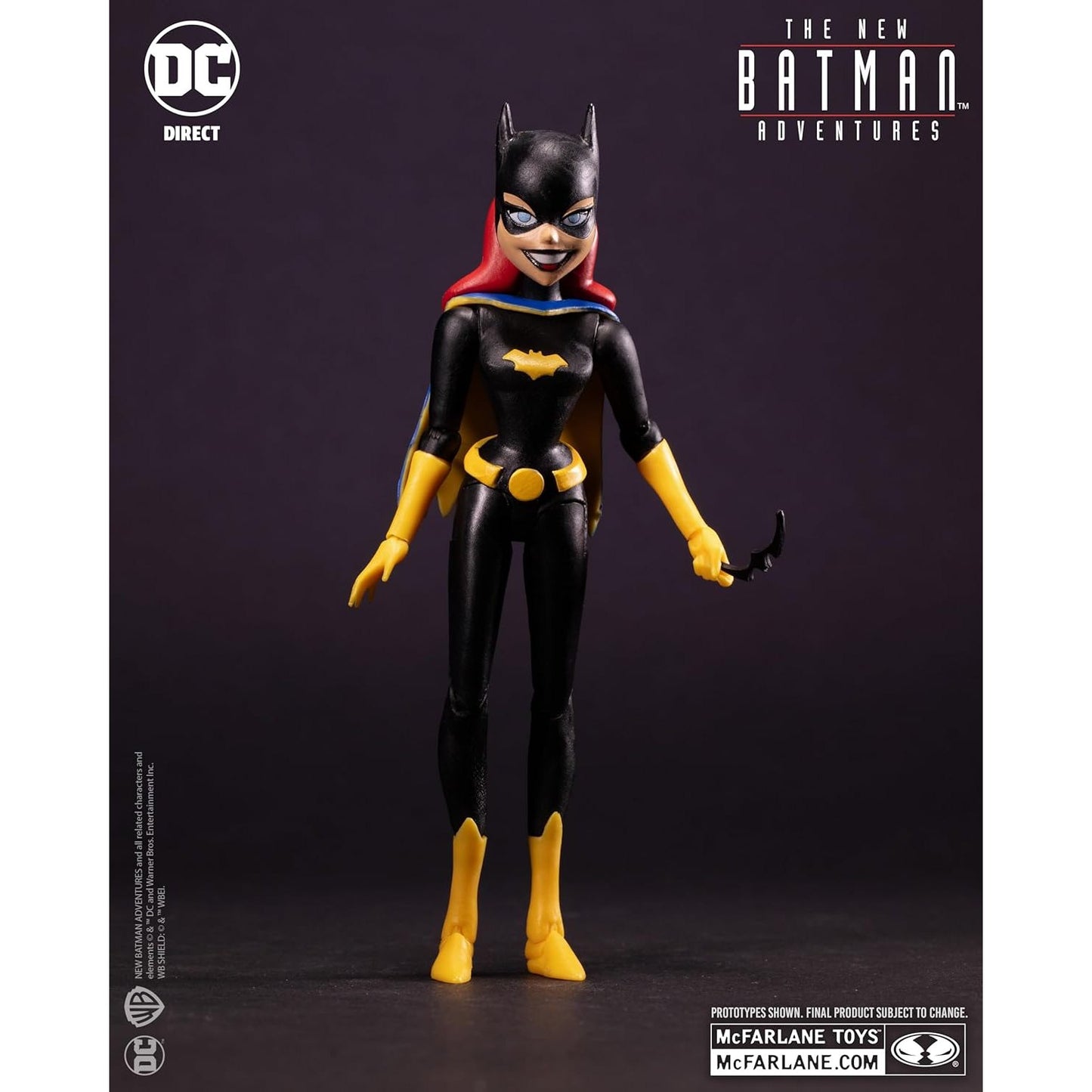 The New Batman Adventures Batgirl Action Figure - McFarlane Toys, DC Direct - Wave 1