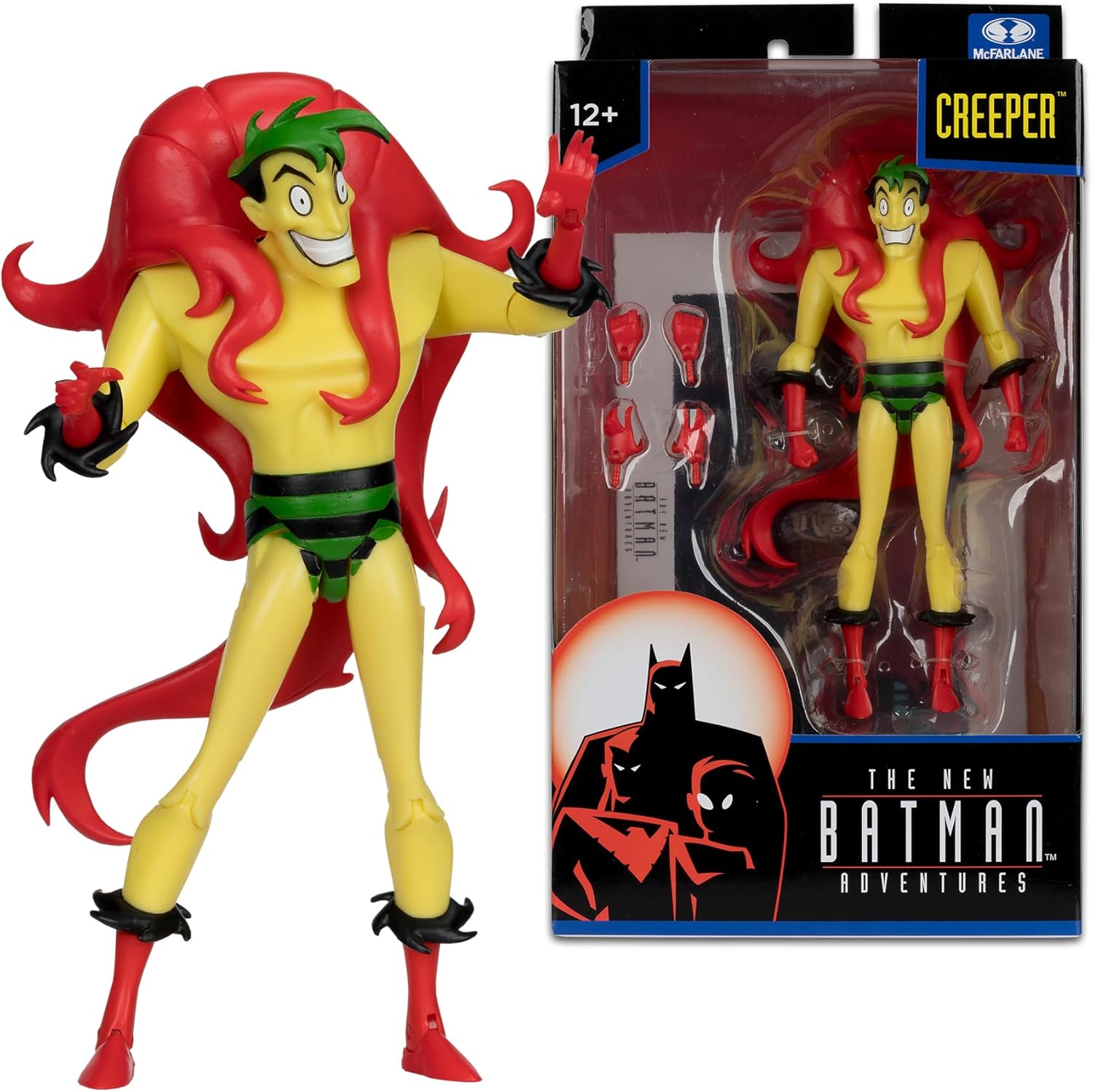 The New Batman Adventures Creeper Action Figure - McFarlane Toys, DC Direct - Wave 3