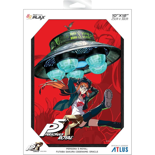 Persona 5 Royal Futaba Sakura Codename: Oracle Framed Lenticular Poster - Level Up Labs - Pixel Frames PLAX