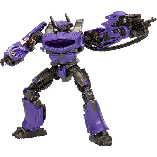 Transformers: Bumblebee Voyager Class Shockwave Action Figure - Takara Tomy, Hasbro Studio Series #110