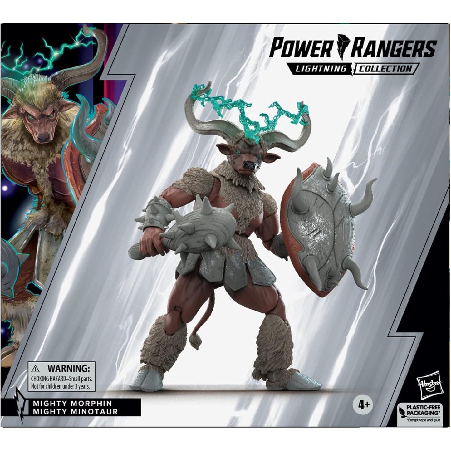 Power Rangers Mighty Morphin Mighty Minotaur 6" Deluxe Action Figure - Hasbo Lightning Collection