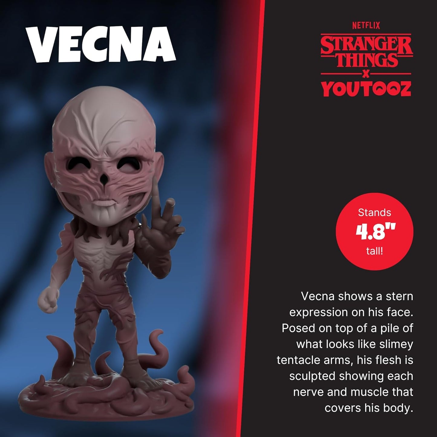 Stranger Things Vecna Vinyl Figure - Youtooz - Stranger Things Collection #1