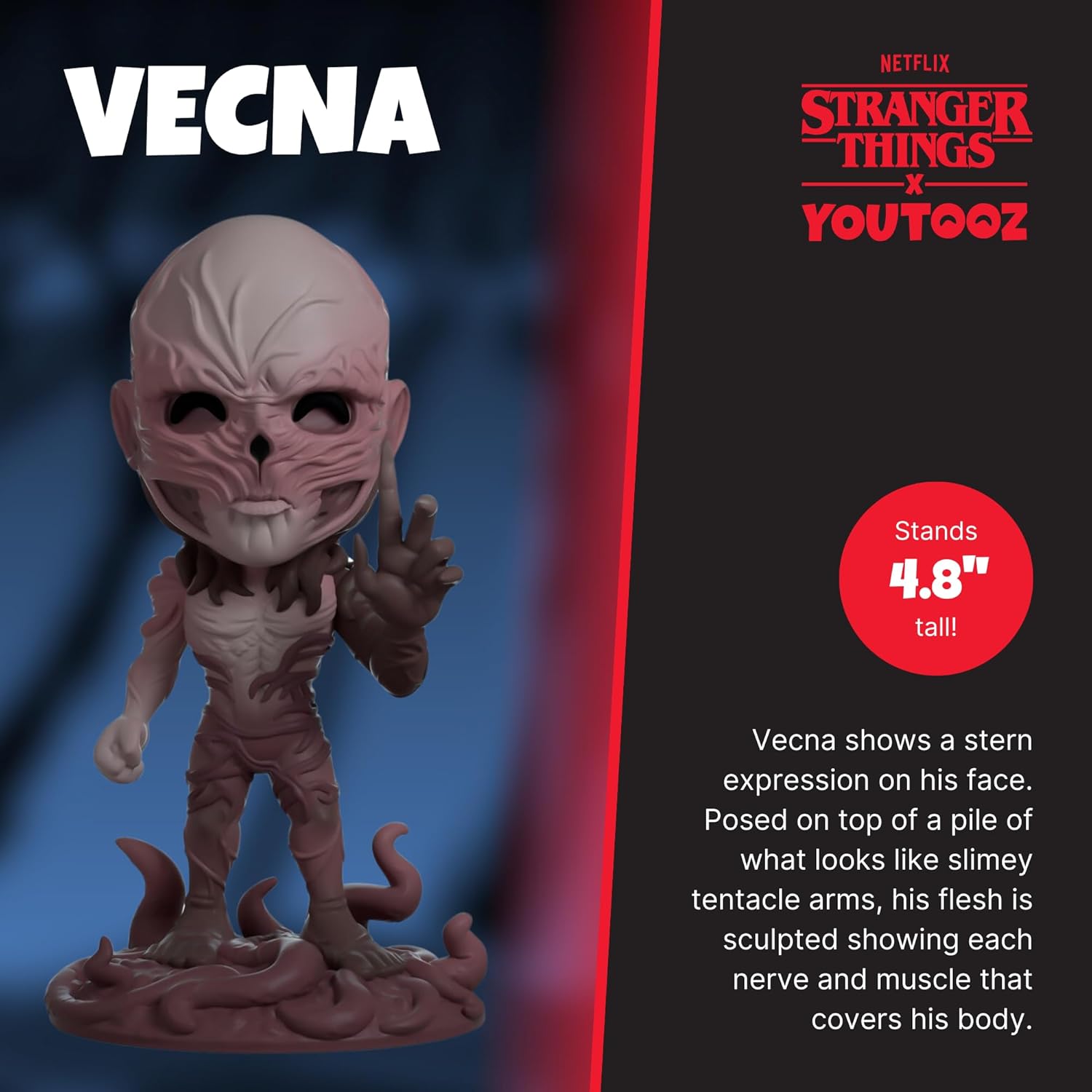 Stranger Things Vecna Vinyl Figure - Youtooz - Stranger Things Collection #1