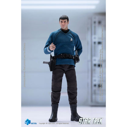 Star Trek 2009 Film Spock 1:12 Scale Action Figure - Hiya Toys Exquisite Super Series - PX Previews Exclusive!