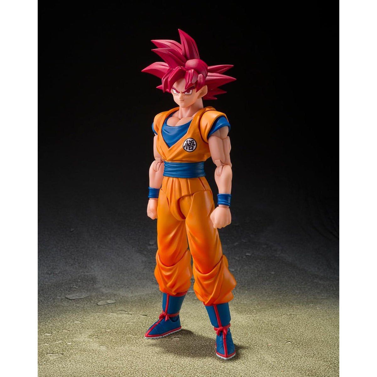 Dragon Ball Super Super Saiyan God Son Goku (God Aura) 5.7-Inch Action Figure - Bandai Tamashii Nations - S.H.Figuarts