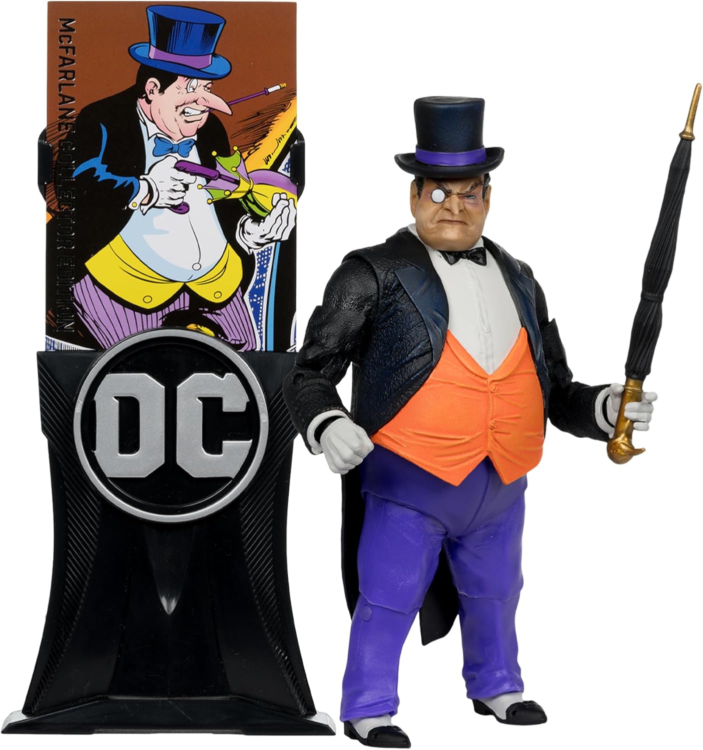 DC Multiverse Batman The Penguin DC Classic 7" Action Figure - McFarlane Toys - Wave 4, Collector Edition #12