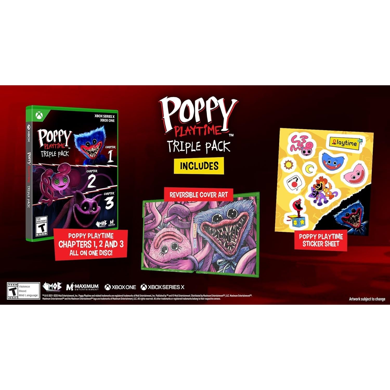 Poppy Playtime Triple Pack - Xbox Series X - Maximum Entertainment