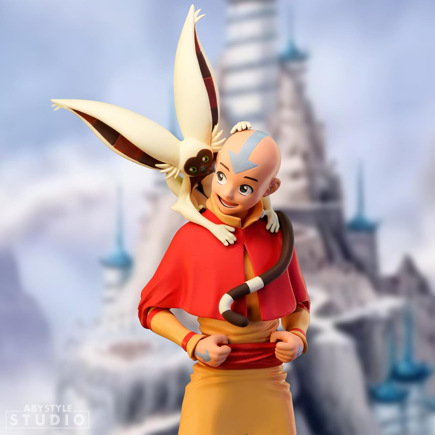 Avatar: The Last Airbender Aang Anime Statue Figure - ABYstyle Super Figure Collection