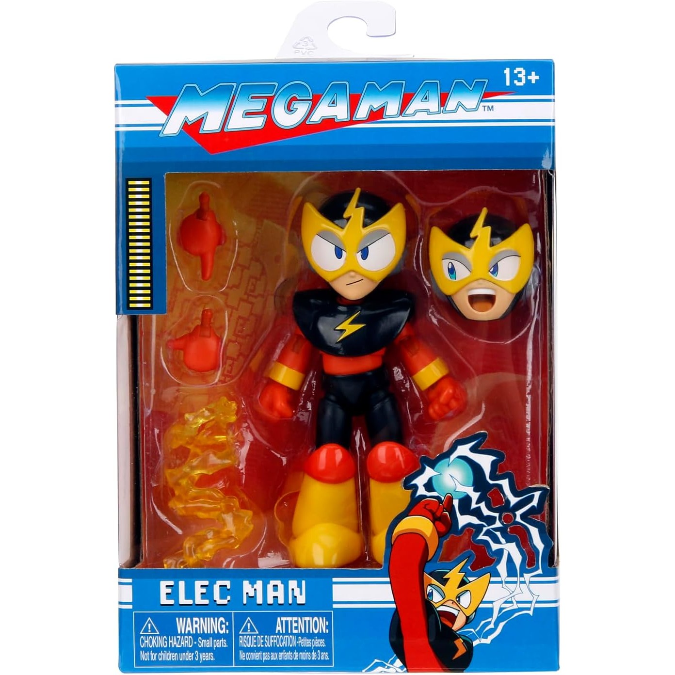 Mega Man Elec Man Action Figure - Jada Toys - Wave 2