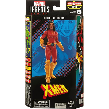 X-Men Marvel Legends Monet St. Croix Action Figure Ch'od BAF - Hasbro - Marvel Legends