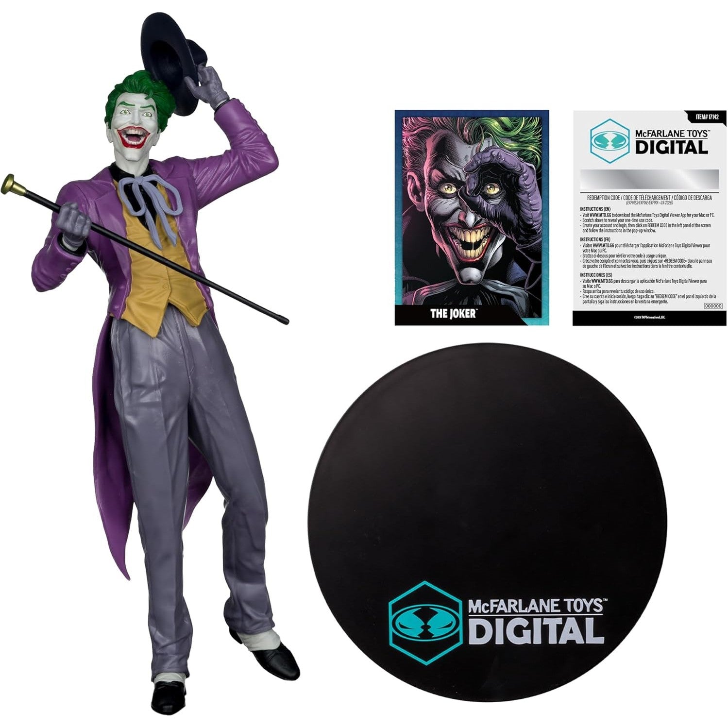 The Three Jokers The Joker by Jason Fabok 1/6 Scale Figure - McFarlane Toys: Digital - DC Multiverse