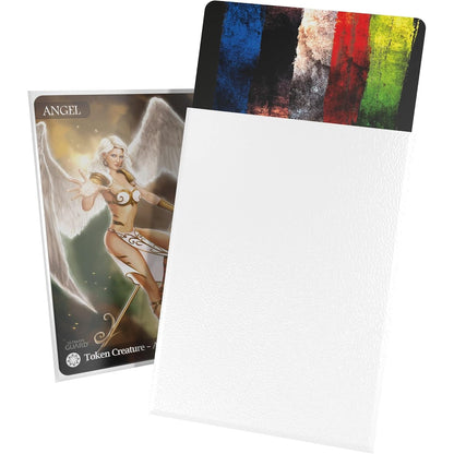 Cortex Matte TCG Card Sleeves - White, 100 Count, Standard Size - Ultimate Guard