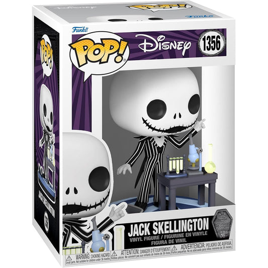 The Nightmare Before Christmas 30th Anniversary Jack Skellington Lab Funko Pop! #1356