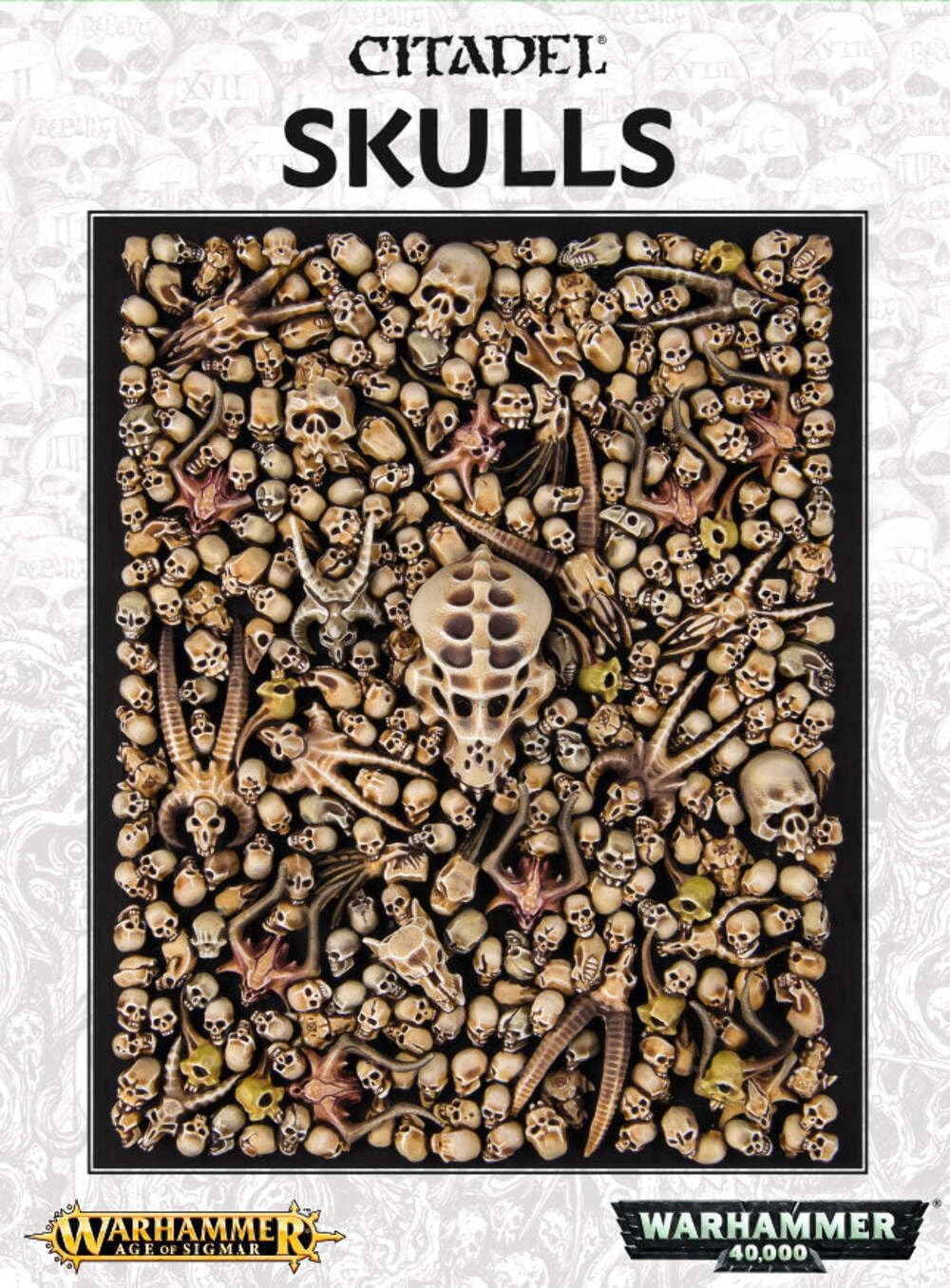 Set of 340 Citadel Plastic Skulls - Warhammer 40k & Age of Sigmar - Games Workshop