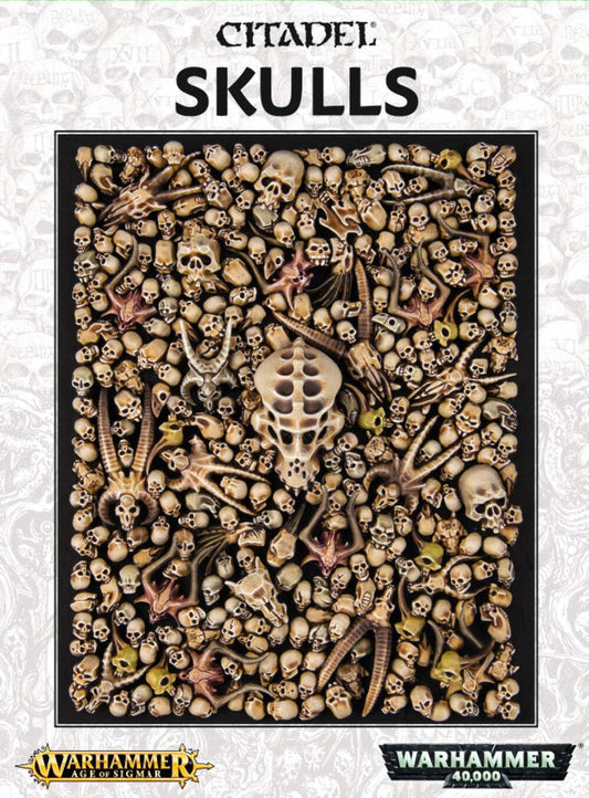 Set of 340 Citadel Plastic Skulls - Warhammer 40k & Age of Sigmar - Games Workshop