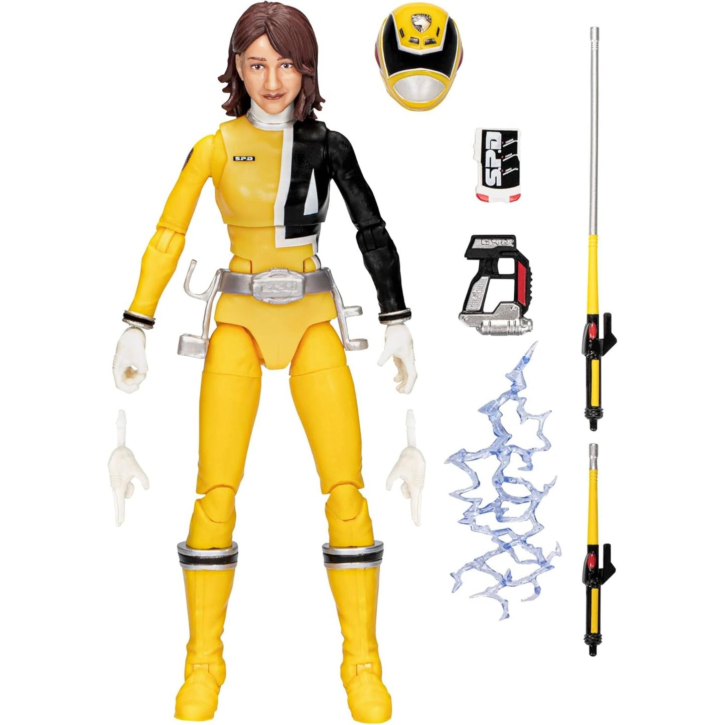 Power Rangers S.P.D. Yellow Ranger Action Figure - Hasbro - Lightning Collection