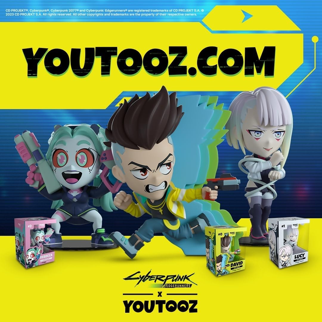 Cyberpunk: Edgerunners David Vinyl Figure - Youtooz #0