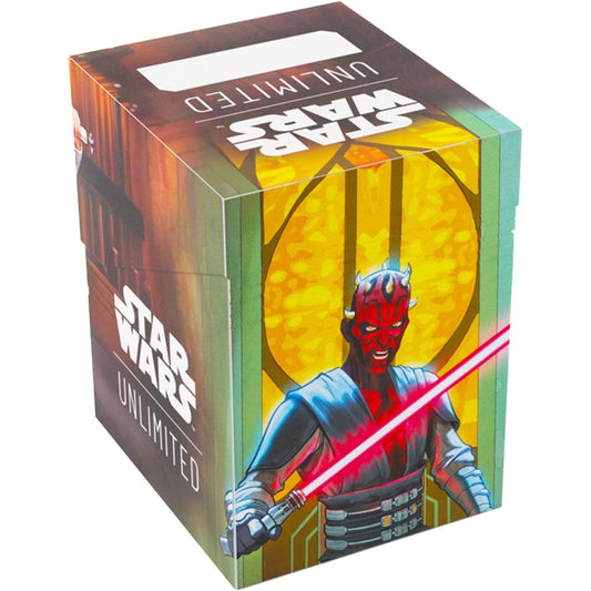 Star Wars: Unlimited TCG Obi-Wan vs. Darth Maul Soft Crate - Deck Box, Holds 60 2x Sleeved Cards - Gamegenic